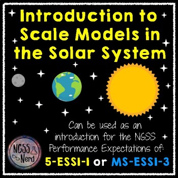 Preview of NGSS Freebie: Introduction to Scale Models in the Solar System