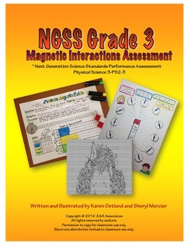 Preview of NGSS Grade 3 Magnetic Interactions Performance Assessment