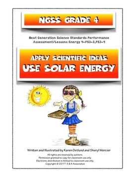 Preview of NGSS Grade 4 Energy: Apply Scientific Ideas Use Solar Energy 4PS3-2,4