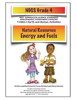 Preview of NGSS Grade 4 Natural Resources Energy and Fuels Performance Assessment