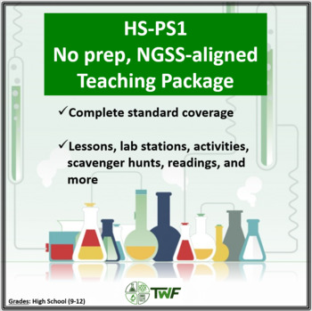 Preview of NGSS - HS PS1 Matter and its Interactions - Complete Resource Bundle