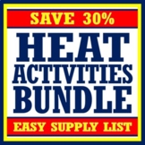 NGSS Heat Activity BUNDLE Set of 6 Hands-On Thermal Energy