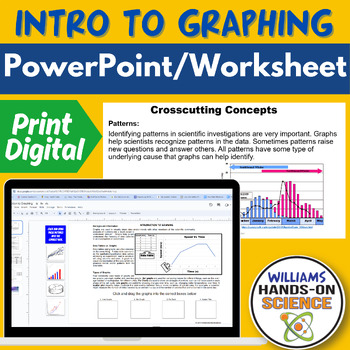 Preview of NGSS Intro to Graphing Crosscutting Concepts Science & Engineering Practices