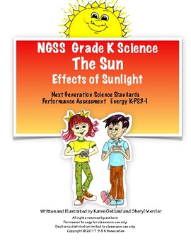 Preview of NGSS Kindergarten Science The Sun: Observe Effects of Sunlight