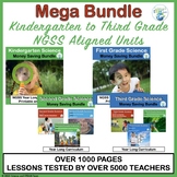 NGSS Kindergarten to Third Grade Units Mega Bundle
