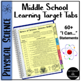 NGSS Learning Targets for Middle School Physical Science