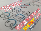 NGSS "The Will" Pedigree Inheritance Mystery Lab MS-LS3-1