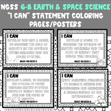NGSS Middle School (6-8) EARTH SPACE SCIENCE "I Can" State