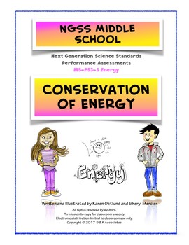 Preview of NGSS Middle School Conservation of Energy Performance Assessment PS3-5