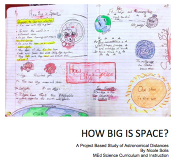 Preview of NGSS Physical Science & Math - Scaling the Solar System & Astronomy