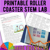 NGSS Middle School Roller Coaster Energy Transfer STEM Lab