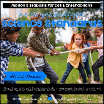 Preview of Next Generation Science Standards NGSS 3rd Grade 3-PS2 • Motion & Forces