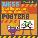 NGSS Next Generation Science Standards Posters: First Grade