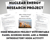 NGSS Nuclear Energy Research Project