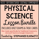 NGSS Physical Science Lesson Bundle | Printable, Digital &