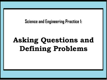 Preview of NGSS Practices and Progressions 6th - 8th