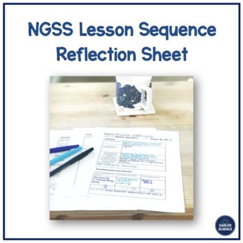 Preview of NGSS Reflection Sheet - for all grade levels