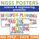 NGSS Science & Engineering Practices Posters - Print & Go 