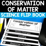 NGSS Science Flip Book | Conservation of Matter | 5th Grad