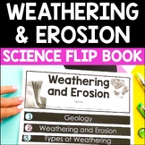 NGSS Science Flip Book | Weathering & Erosion | 4th Grade Science
