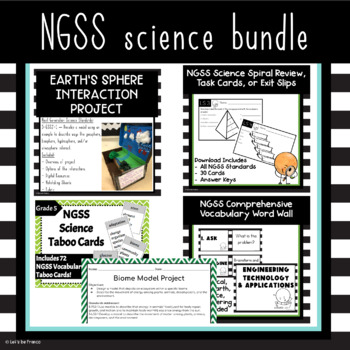 Preview of NGSS 5th Grade Science Bundle