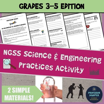Preview of NGSS Science and Engineering Practices Lab and Activity with Worksheets