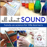 Sounds & Vibrations for 1st Grade: NGSS Unit with Lessons,