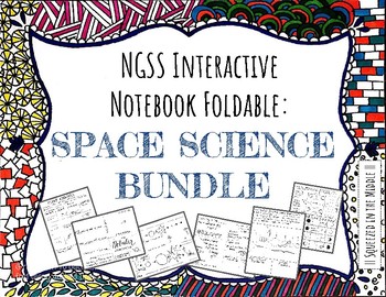 Preview of NGSS Space Science Foldables Bundles