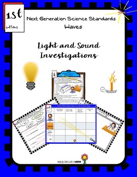 Preview of NGSS Waves: Light and Sound 1-PS4-3 Effect of Objects on a Beam of Light