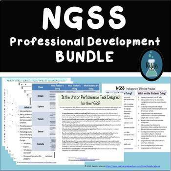 Preview of NGSS and 5E NGSS Professional Development BUNDLE
