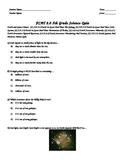 NGSSS Science Quiz-Earth and Space Science-Rocks, Earth, Planets