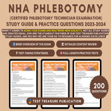 NHA Phlebotomy Exam Prep 2023-24: Study Guide for Aspiring