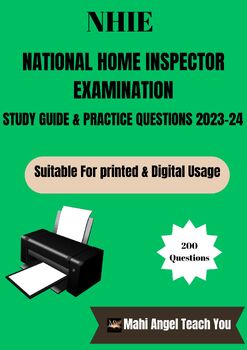 Preview of NHIE National Home inspector Exam Study Guide