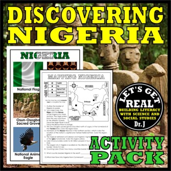 Preview of NIGERIA: Discovering Nigeria ACTIVITY PACK