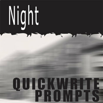 Preview of NIGHT - Elie Wiesel - Quickwrite Journal Bellringers - Warmup Writing Prompts