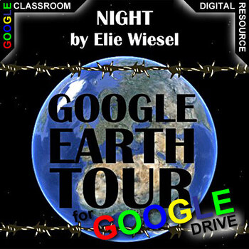Preview of NIGHT (Wiesel) Google Earth Introduction Tour DIGITAL Setting Activity