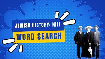 Preview of Jewish History: NILI Word Search