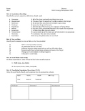 NJ Science Fusion (4th grade) Unit 4- Ecosystems TEST w/An