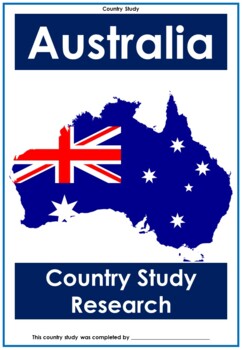 Preview of NO PREP - AUSTRALIA - Country Study / Country Research project