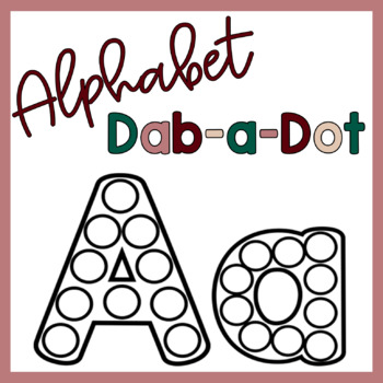 Preview of NO PREP Alphabet Bingo Dab A Dot Marker Fine Motor Mats For Letter Recognition