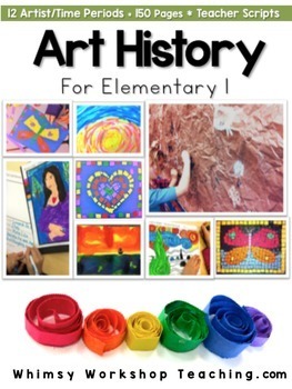 Preview of Art Lessons & Art History | Art Lesson Plans for Elementary | Famous Artists