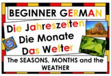 NO PREP - Beginner German - Weather, Seasons, Months of the Year