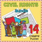 (4th 5th 6th 7th Grade) CIVIL RIGHTS MOVEMENT BUNDLE - 14 