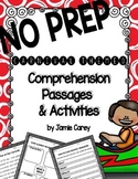 NO PREP Carnival Themed Comprehension Passages and Activities