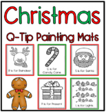 NO PREP Christmas Q-TIP PAINTING Mats for Winter Fine Moto