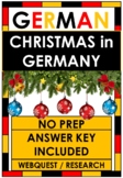 NO PREP - Christmas in GERMANY - WEBQUEST