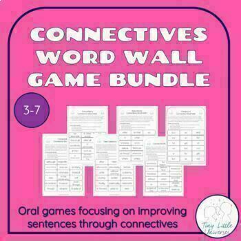 Preview of NO PREP Conjunctions BUNDLE Sentence Combining Games and Bulletin Board Display