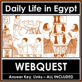 NO PREP - Daily Life in Ancient Egypt - WebQuest - Answer 