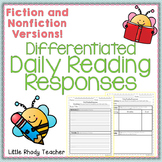 NO PREP! Differentiated Daily Reading Responses