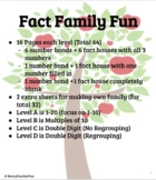 NO PREP Differentiated Fact Families- For Online or Paper Use!